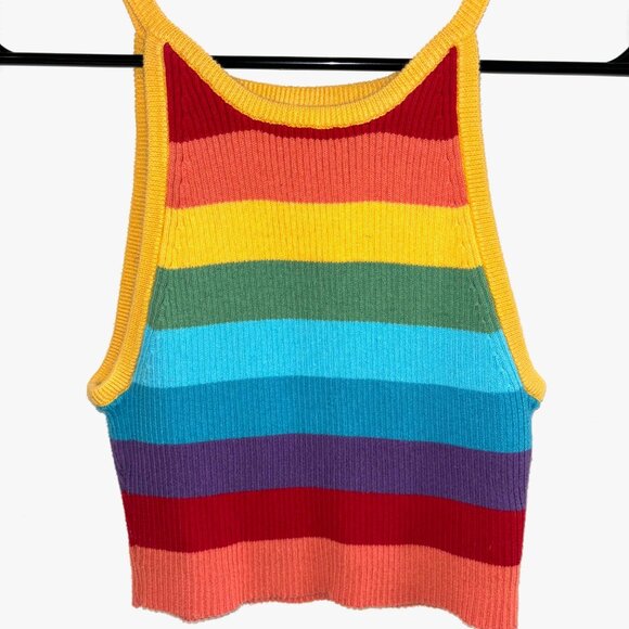 UNIF Tops - Rare discontined UNIF rainbow tank top